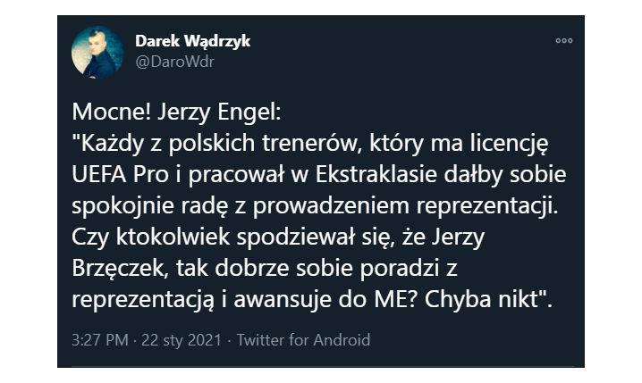 Jerzy Engel nt. polskich trenerów i Jerzego Brzęczka! xD